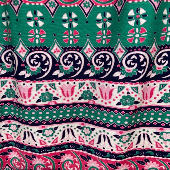 Talbots Dress Womens Size 8 Petite Sleeveless Sheath Colorful Multicolor Floral - Picture 5 of 14